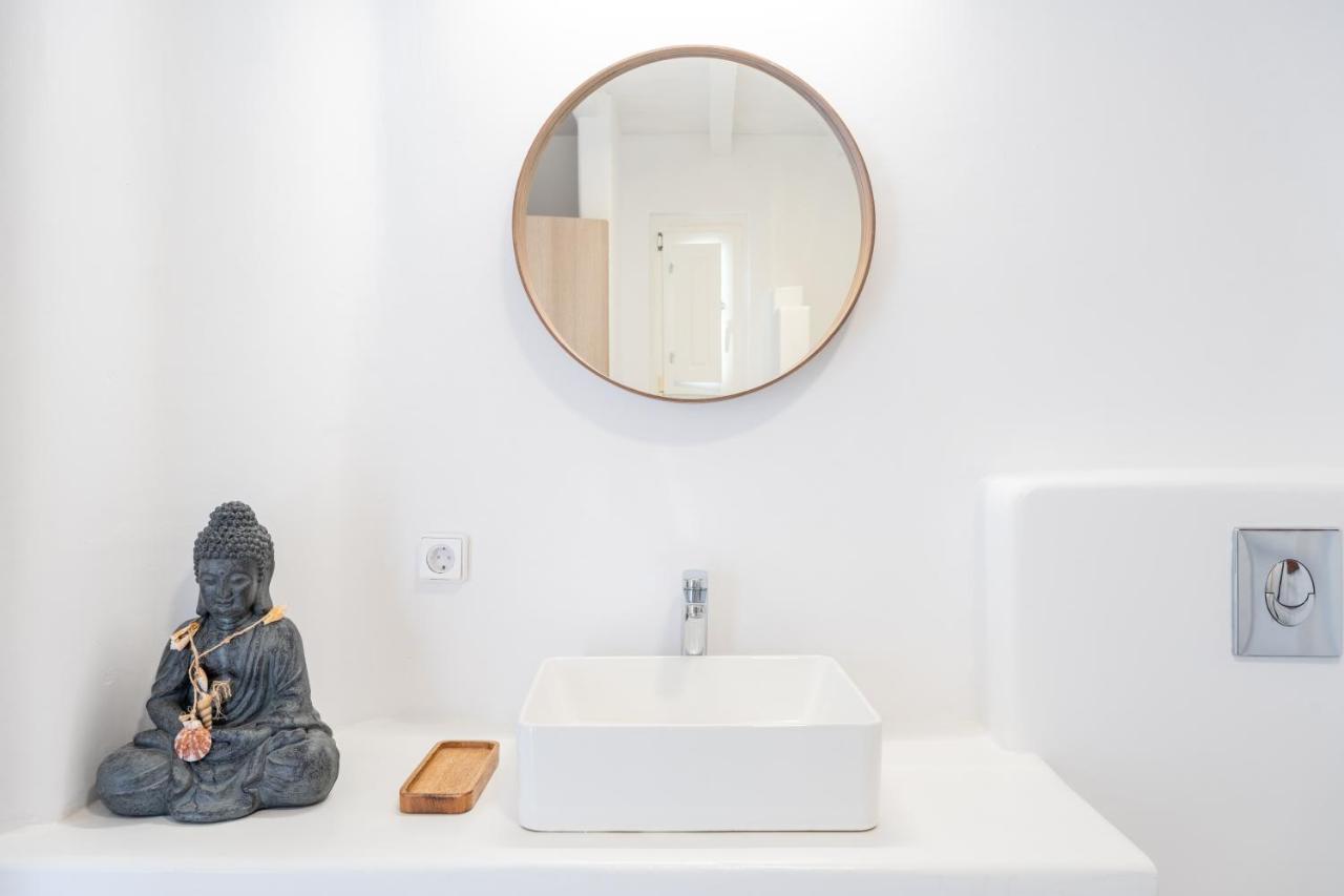 Allaya,Panormos Villa Private Pool エクステリア 写真